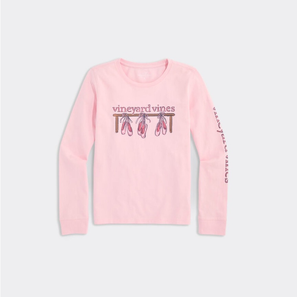 Vineyard Vines Ballet Bar Long Sleeve Tee - 4T